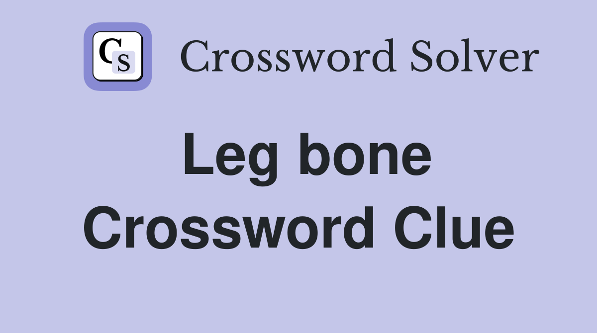 leg of a journey crossword clue